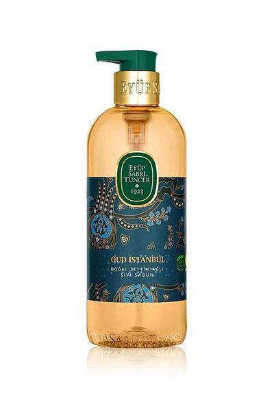 Eyüp Sabri Tuncer Liquid Soap with Natural Olive Oil Oud Istanbul 500 ml