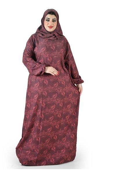 Genrics A wide and comfortable cotton prayer drape, available in one size, suitable for weights from 70 to 120 kg.