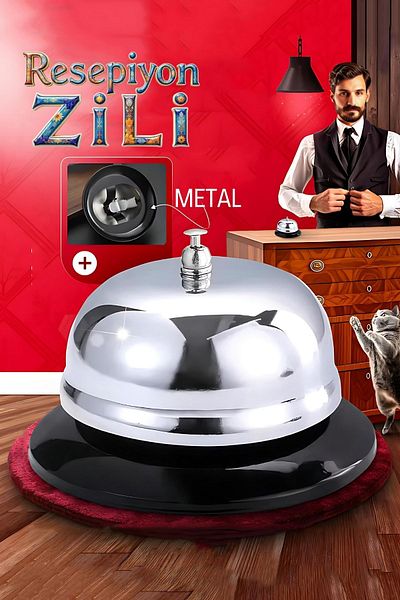 Transformacion Reception Bell - Bell for Reception and Restaurant - Reception Call Bell 721816