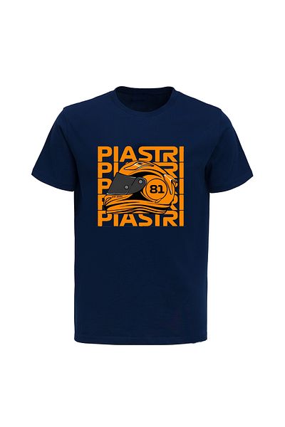 Efendioğlu Design Oscar Piastri Printed F1 Cotton Tshirt