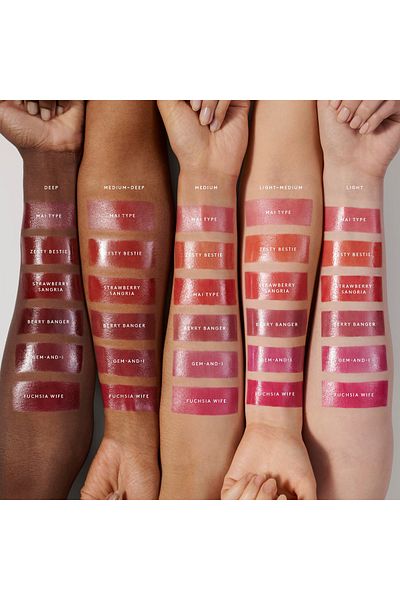 FENTY BEAUTY Lip Moisturizing Lipstick That Nourishes and Smoothes Lips - Strawberry Sangria, 6.5 ml