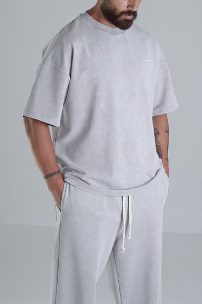 COCOPELLI Washable Gray Oversize Suit