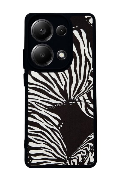 BGAKSESUAR Xiaomi Redmi Note 13 Pro 4g Compatible Matte Black Case – Soft Sil...