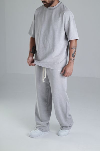 COCOPELLI Washable Gray Oversize Suit