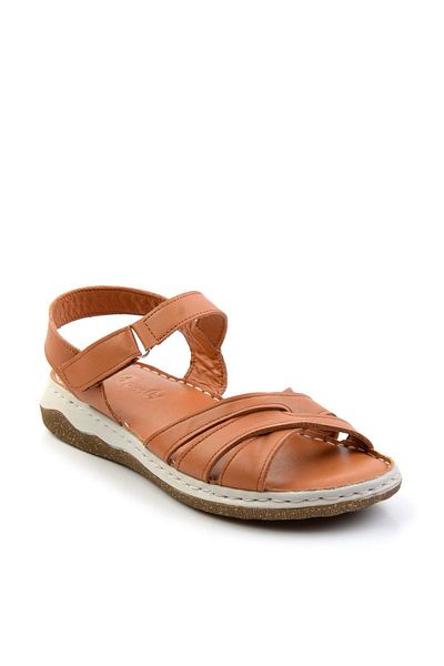 Bambi Taba Leather Women's Sandals K05281018603