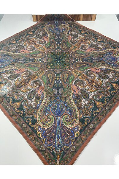 İpekal Eșarfă din bumbac moale - 05405 90 x 90 țiglă - 04