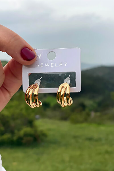 TAKIPORT حلق نسائي ثلاثي الخاتم