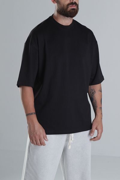 COCOPELLI Μαύρο μπλουζάκι Oversize
