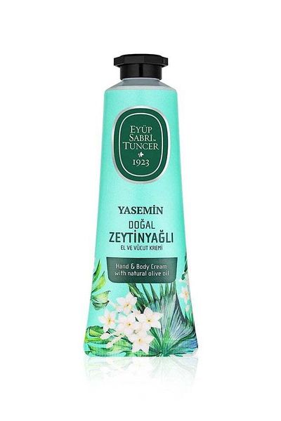 Eyüp Sabri Tuncer Hand and Body Cream with Natural Olive Oil - Jasmin 50 ml