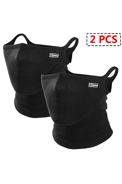 Choice (Long) Black-black Sport Bandana Breathable Sun Protection Cycling Bike Face Cover Reusable Masks Hi