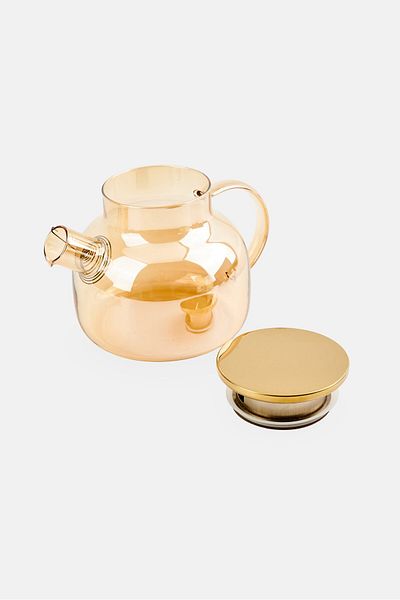 Catherine Malandrino High Borosilicate Glass Tea Pot