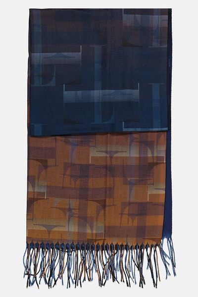 ELLE Women Allover Printed Scarves, Multicolor
