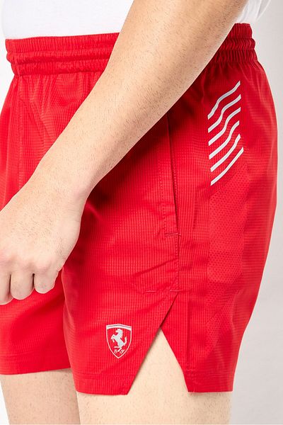 Scuderia Ferrari Men Sportswear Fit Training Shorts, Red