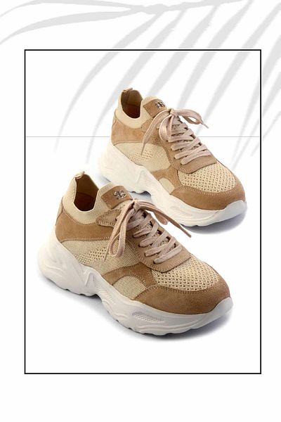 Bambi Beige Women's Sneaker K01120100082