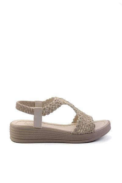 Bambi Beige Women's Sandals K05823024016