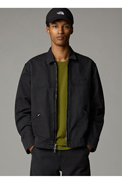 THE NORTH FACE NF0A8B72JK31-M CEDAR CANVAS WORK JA Siyah Regular Fit Düz Erke...