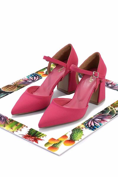 Bambi Fuchsia Women's Classic Heeled Shoes K01231364004