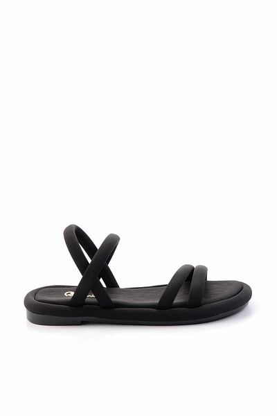 Bambi Black Stretch Women's Sandals K 05499010017
