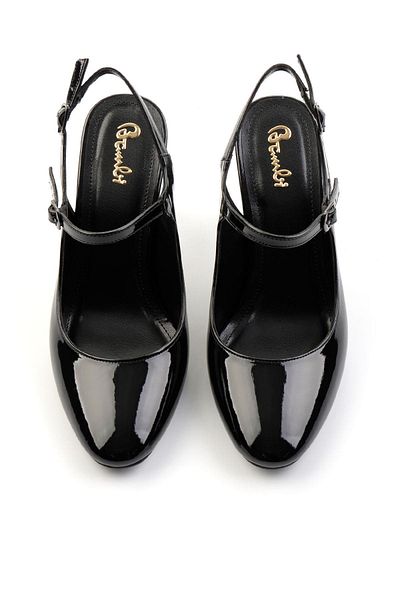 Bambi Black Women's Classic Heeled Shoes K01209400008