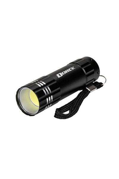 Generic DORCY Aluminium LED Flashlight with Ultra Heavy Duty AAA Battery Assorted Color