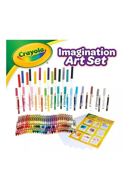 Generic Crayola 115-Piece Imagination Art Set with Case Multicolor CRA0410530002