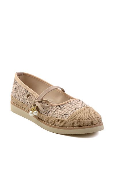 Bambi Beige Women's Espadrille K 01678016022