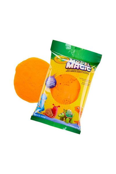 Generic طين سحري خفيف الوزن ومرن من كرايولا، برتقالي، 113 غرام، CRA5744360004