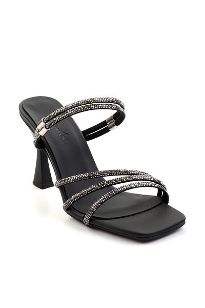 Bambi Pantofi rochii de seară pentru femei negre K 05124170038