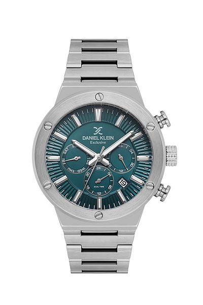 Daniel Klein Dk.1.13996-3 All Functions Active Metal Cord Metal Case 3 Atm Water Resistant Metal