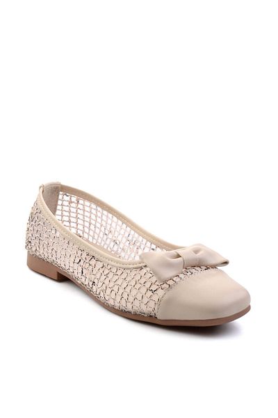 Bambi Beige Women's Ballerina Ballerina K01641020522