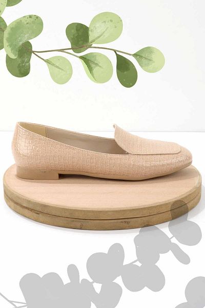 Bambi Shiny Nude Women's Ballerina Ballerina K01671055611