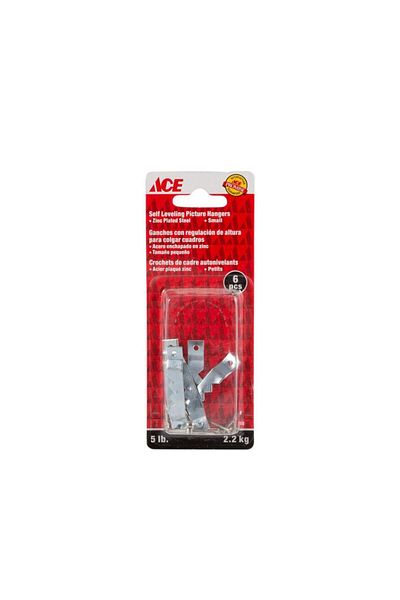 ACE Self Leveling Hangers (3.5 cm, Pack of 6)
