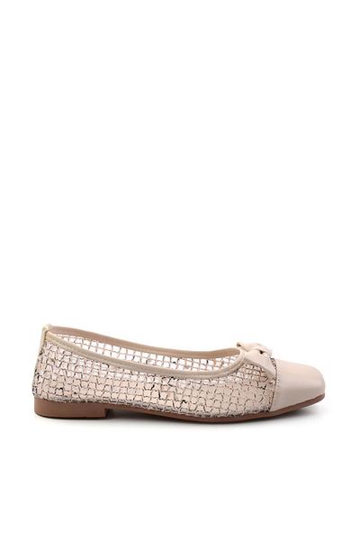 Bambi Beige Women's Ballerina Ballerina K01641020522