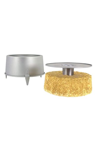 Generic صينية طعام أنجيل ناتشورالز من نورديك وير، قطعتين، مع قواعد تبريد، لون فضي