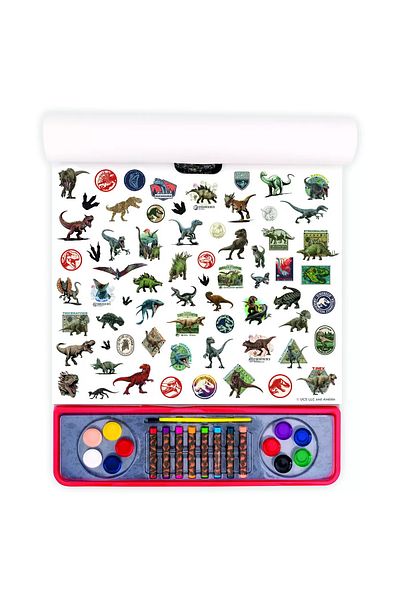 JURASSIC WORLD GIGA BLOCK 4 IN 1 DRAWING SET