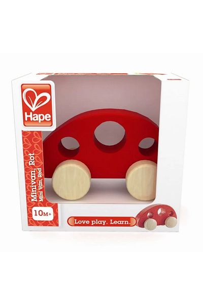 Hape RED MINI VAN