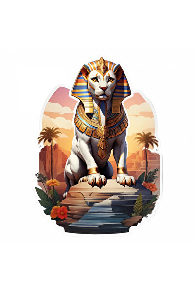 INOVATIX Σετ 8 τεμαχίων, Αυτοκόλλητο Σφίγγας μυθολογικός χαρακτήρας, INOVATIX...