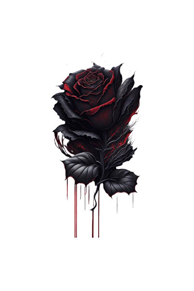 INOVATIX Σετ 8 τεμαχίων, Αυτοκόλλητο Τριαντάφυλλο, σατέν, INOVATIX®. 6 εκ.