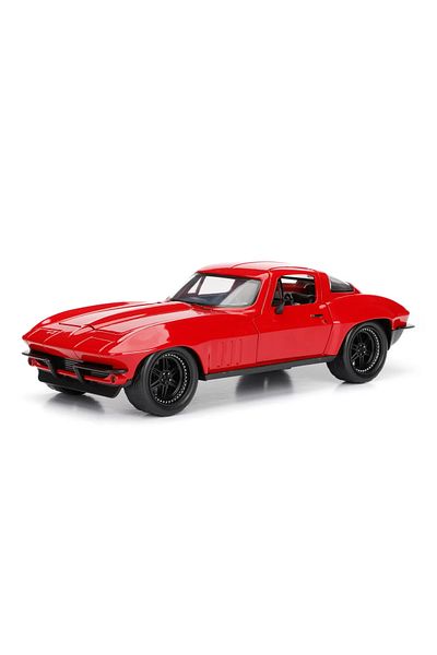 Simba FAST AND FURIOUS 1966 CHEVY CORVETTE 1 TO 24 SCALE METAL CAR