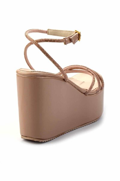 Bambi Nude Rose Kadın Sandalet K05534008108