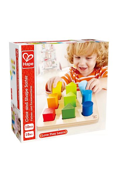 Hape COLOR AND SHAPE SORTER