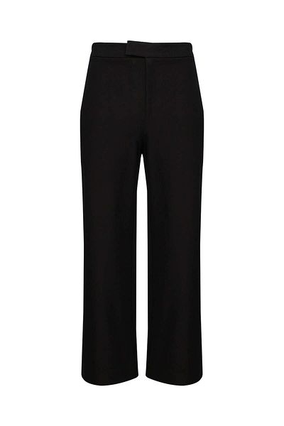 STELLA PULVIS Black High Waist Culotte Trousers