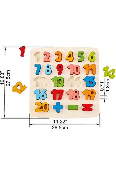 Hape HAPE PUZZLE MATEMATICA CHUNKY