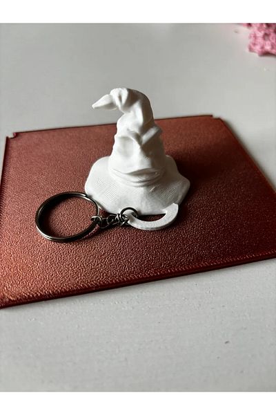Lilys İstanbul Harry Potter Sorting Hat Keychain |   Plastic Figure Keychain