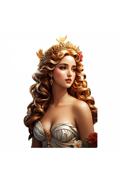 INOVATIX Σετ 8 τεμαχίων, Αυτοκόλλητο με την Ελληνίδα Θεά Αφροδίτη, INOVATIX®....