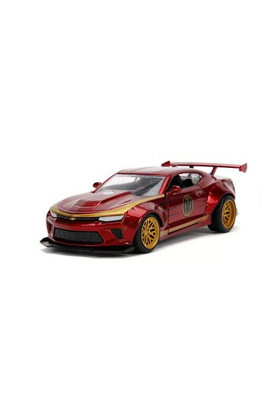 Simba IRON MAN 2016 CHEVY CAMARO SS 1/32 SCALE METAL CAR