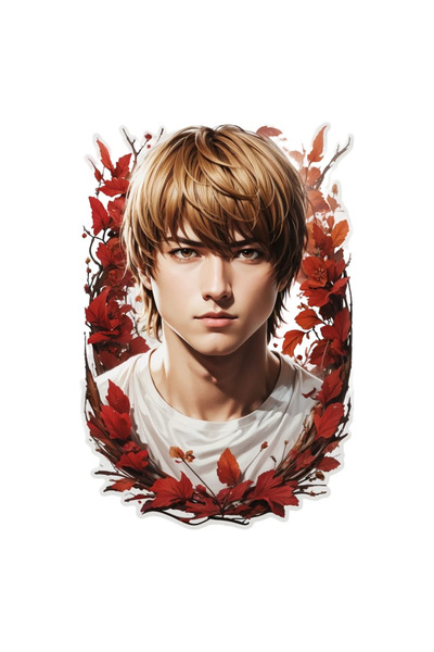 INOVATIX Set de 8 piese, Portret de băiat în maro, INOVATIX®. 6 cm