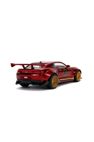 Simba IRON MAN 2016 CHEVY CAMARO SS 1/32 SCALE METAL CAR