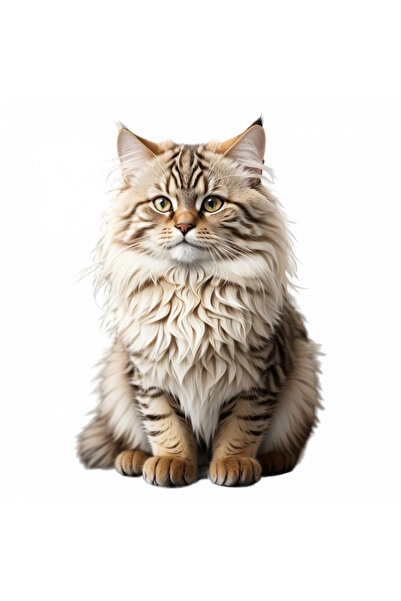 INOVATIX Σετ 8 τεμαχίων, Αυτοκόλλητο γάτας Σιβηρίας, INOVATIX®. 6 εκ.