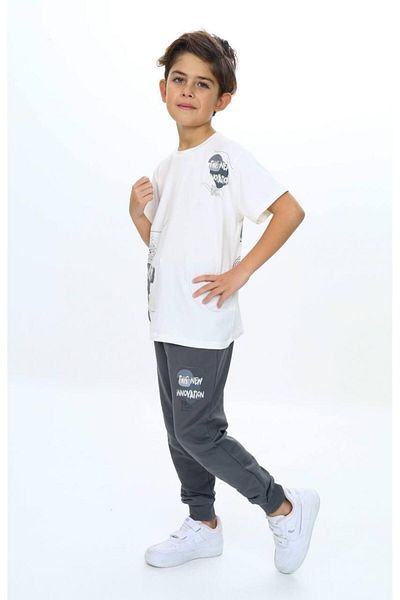 RAPAPA Boy's Cuffed Bottom Top Suit 6016g